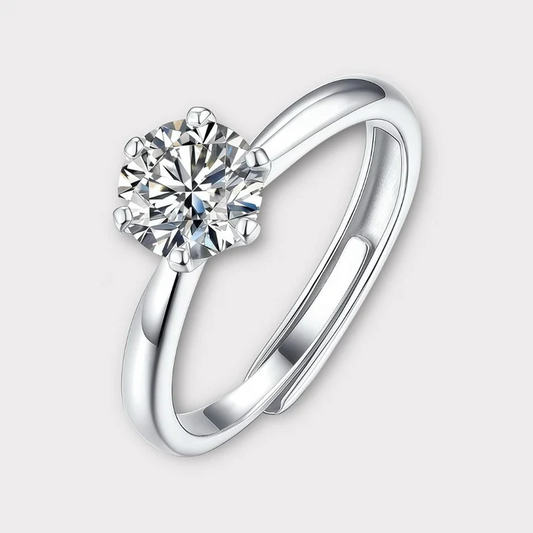 Moissanite Stud Rings VVS LABS
