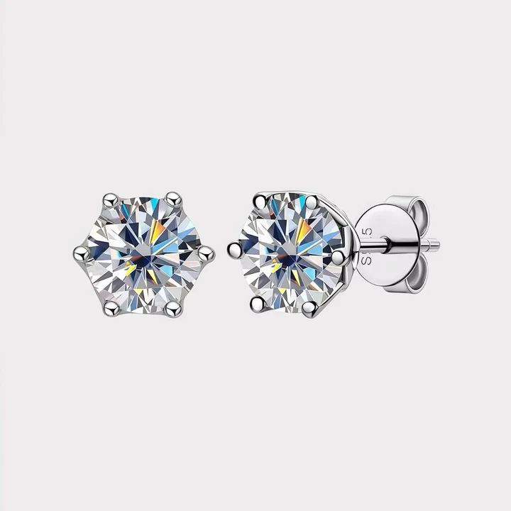 Moissanite Earrings VVS LABS